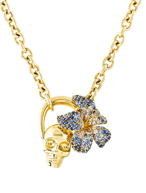 gucci skull pendant|gucci pendant men.